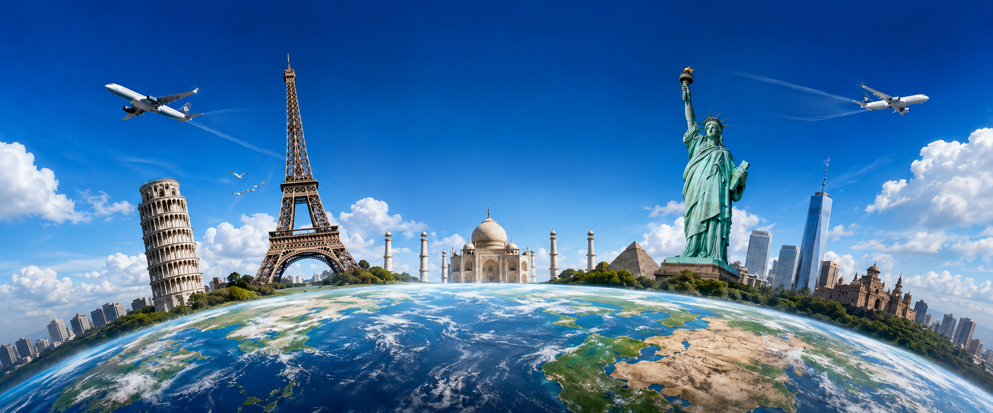 International travel inspiration